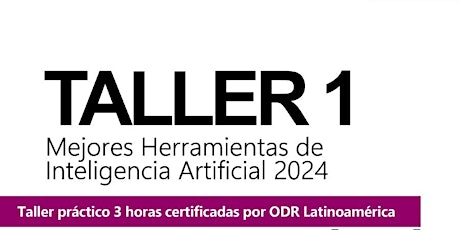 Imagem principal do evento Mejores Herramientas IA 2024 - 2da edicion