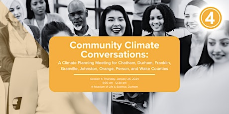 Community Climate Conversations: Session 4 primary image