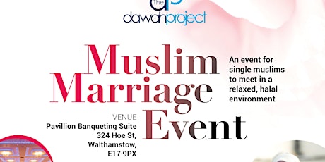 Muslim Marriage Event in London primary image