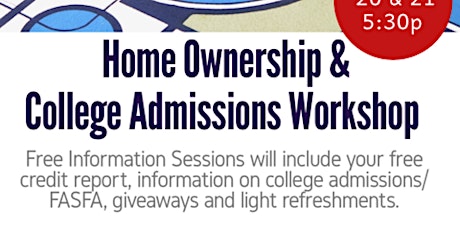 Home Ownership & College Admissions Workshop primary image