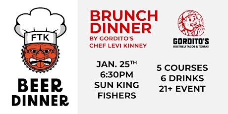 SOLD OUT: Sun King + FTK  Beer Dinner Series: Brunch for Dinner primary image