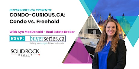 Imagem principal do evento Things to consider when buying a Condo vs Freehold - Mar 6