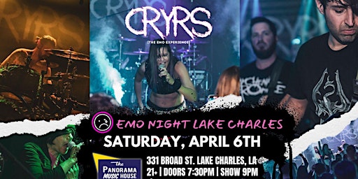 Primaire afbeelding van EMO Night @ Panorama with CRYRS April 6