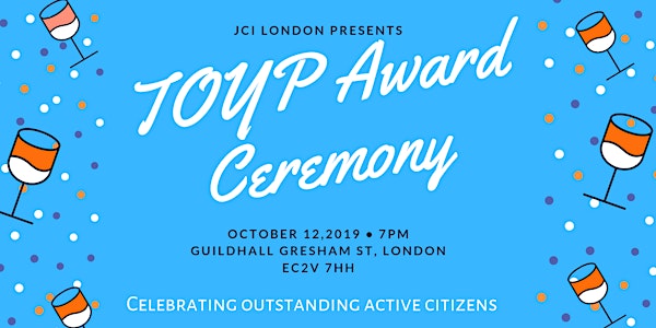 JCI London Ten Outstanding Young Persons Award Ceremony