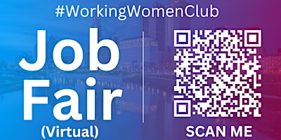 Primaire afbeelding van #WorkingWomenClub Virtual Job Fair / Career Expo Event #Columbia