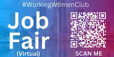 Primaire afbeelding van #WorkingWomenClub Virtual Job Fair / Career Expo Event #Springfield