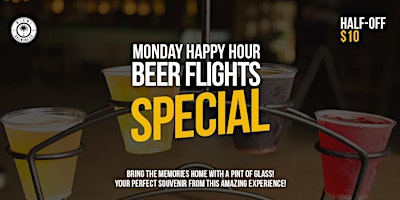Mondays ALL DAY Half-Off Beer Flights at Miami Brewing Company! primary image