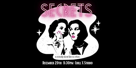 SECRETS-  Comedians reveal their untold confessions- Friday December 29th primary image