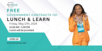 Government Contracts 101: Navigating the Path to Success with Dr. Cassandra primary image