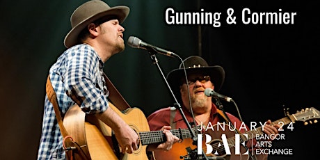 Primaire afbeelding van Gunning & Cormier at the Bangor Arts Exchange