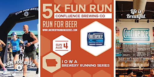 5k Beer Run x Confluence Brewing Company | 2024 Iowa Brewery Running Series