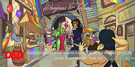 Queerventures - Donjons & Talons - D&D par Footbridge