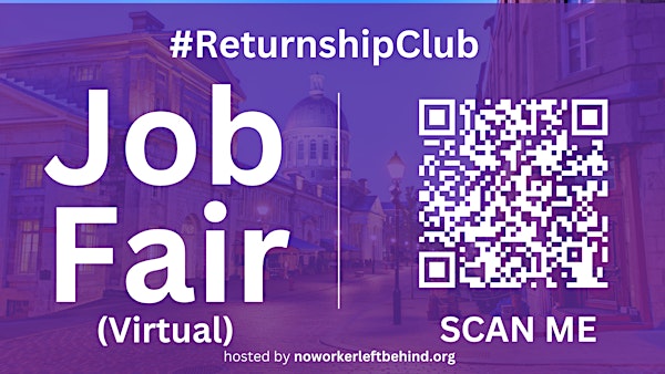 #ReturnshipClub Virtual Job Fair / Career Expo Event #SanJose