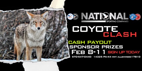 National Sporting Companies 1st Annual Coyote Clash primary image