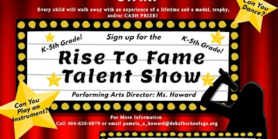 Imagen principal de Rise 2 Fame Talent Show