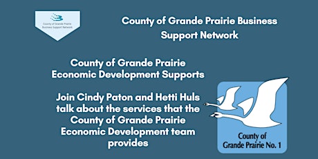 Imagem principal do evento County of Grande Prairie Economic Development Supports