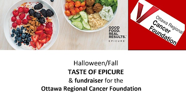 Halloween/Fall Taste of Epicure and fundraiser for the Ottawa Regional Cancer Foundation
