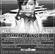 STARS All White Yacht Party primary image