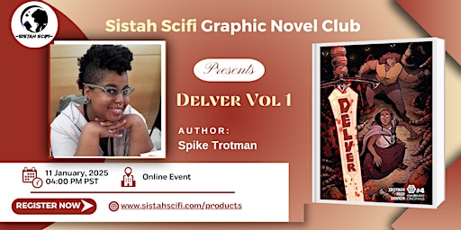 Primaire afbeelding van [SISTAH SCIFI GRAPHIC NOVEL CLUB] Delver vol 1 by C. Spike Trotman