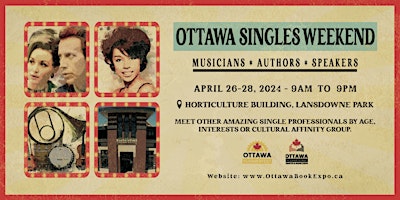 Imagen principal de 50 Plus Singles | Book-Up and Hook-Up: Ottawa Book & Gourmet Food Expo