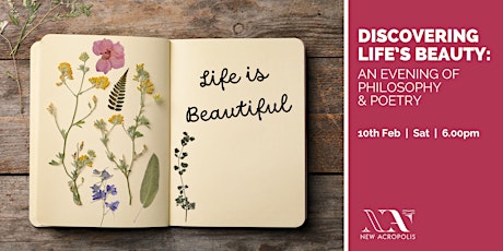 Discovering Life’s Beauty: An Evening of Philosophy & Poetry primary image