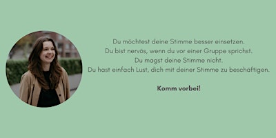 Image principale de Stimm- und Sprechtraining für Frauen*