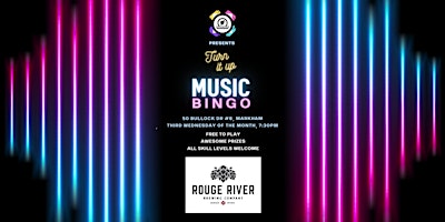 Image principale de Music Bingo at Rouge River Brewing Co.