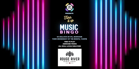 Music Bingo at Rouge River Brewing Co. primary image