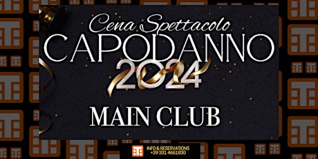 Immagine principale di Capodanno 2024 Main Club Roma 