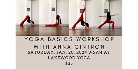 Yoga Basics Workshop at Lakewood Yoga primary image