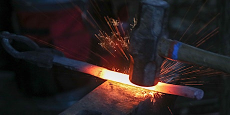 Introduction to Blacksmith basics at the UPSALA SPRING MARKET