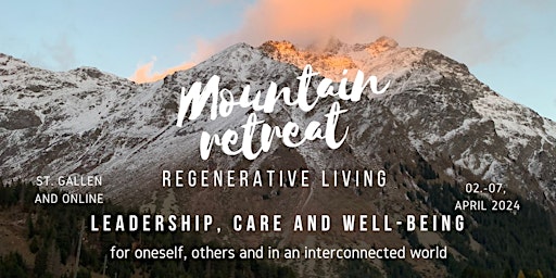 Primaire afbeelding van Mountain-Retreat 2024: Regenerative Living