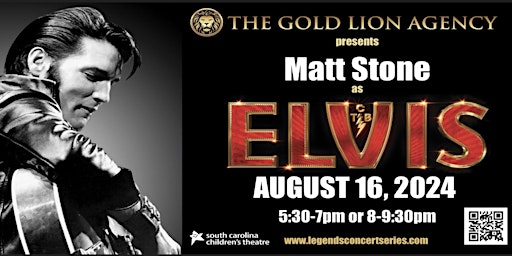 Hauptbild für Elvis Presley #1 Tribute in America by Matt Stone- Greenville Music Nights