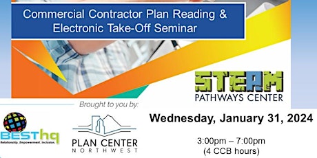 Hybrid - Commercial Contractor Plan Reading and Electronic Take-Off Seminar primary image