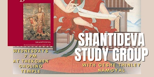 Image principale de THE SHANTIDEVA STUDY AND DISCUSSION GROUP