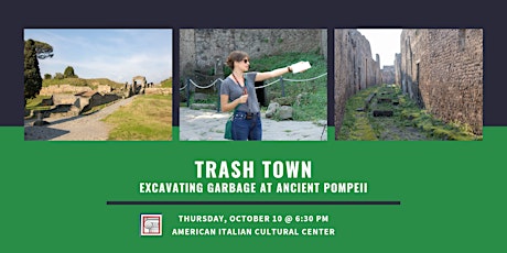 Trash Town: Excavating Garbage at Ancient Pompeii primary image