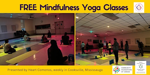 Image principale de FREE Mindfulness Yoga Classes in Cooksville (Wednesdays)