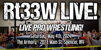 Imagem principal do evento Rt33W LIVE! - Live pro wrestling!