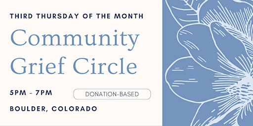 Hauptbild für Boulder Community Grief Circle