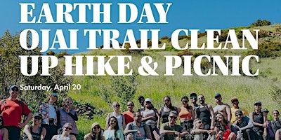 Primaire afbeelding van EARTH DAY Ojai Hike Trail Clean Up & Picnic