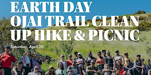 Primaire afbeelding van EARTH DAY Ojai Hike Trail Clean Up & Picnic