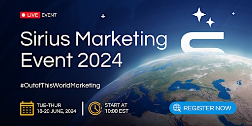 Imagen principal de Sirius Marketing Event 2024