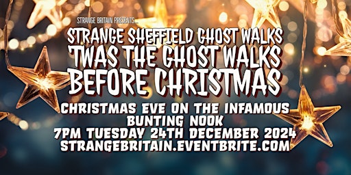 Image principale de 2024 Christmas Eve Ghost Walk along the Infamous Bunting Nook