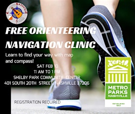Imagen principal de Feb 10 2024 Free Orienteering Clinic: Find Your Way with Map and Compass