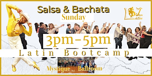 Primaire afbeelding van Dance Sunday Latin Bootcamp walnut creek  | Salsa Class | Bachata Class |