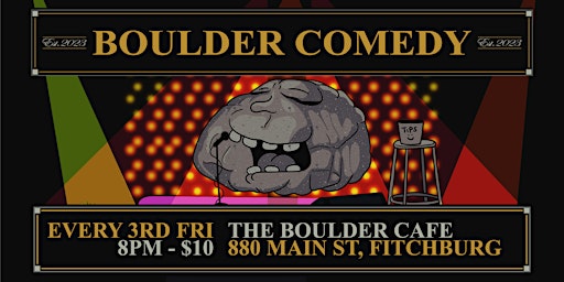 Immagine principale di COMEDY at The BOULDER CAFE 