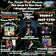 "Back to the Park" Concert Featuring CASEY VEGGIES & Friends primary image