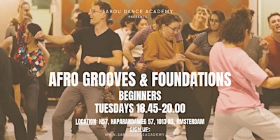 Immagine principale di Afro Grooves & Foundations (Beginners) 