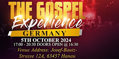 Hauptbild für The Gospel Experience Germany 2024