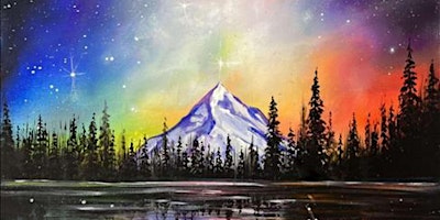 Primaire afbeelding van Shimmery Lake - Paint and Sip by Classpop!™